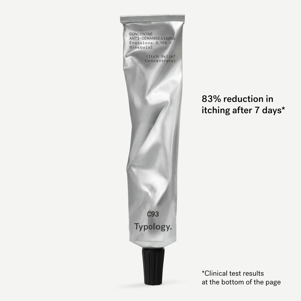 Itch Relief Cream 0.15% Enoxolone + Bisabolol — Typology