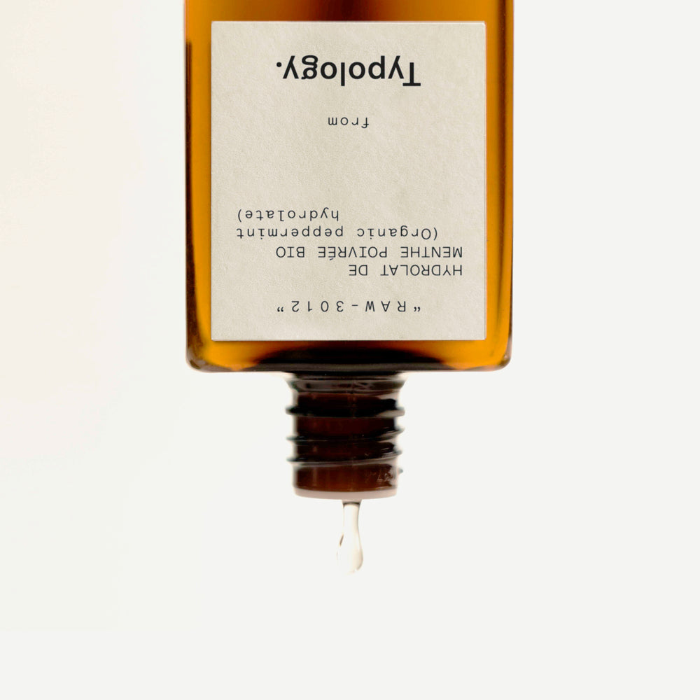 Organic Peppermint Hydrolate — Typology