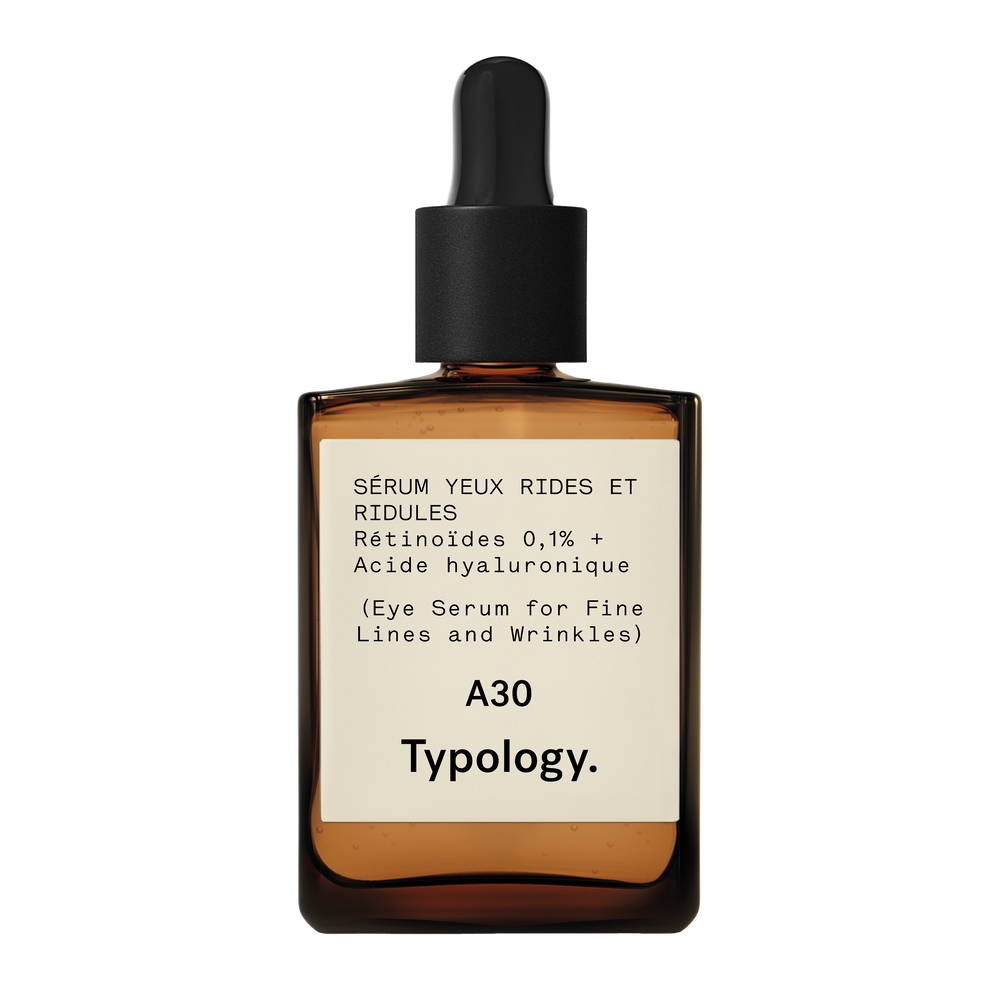 Eye Serum for Fine Lines and Wrinkles 0.1% Retinoids + Hyaluronic Acid — Typology