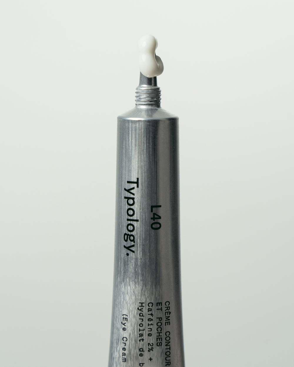 Eye Cream for Dark Circles and Eye Bags 2% Caffeine + Cornflower Hydrolate — Typology