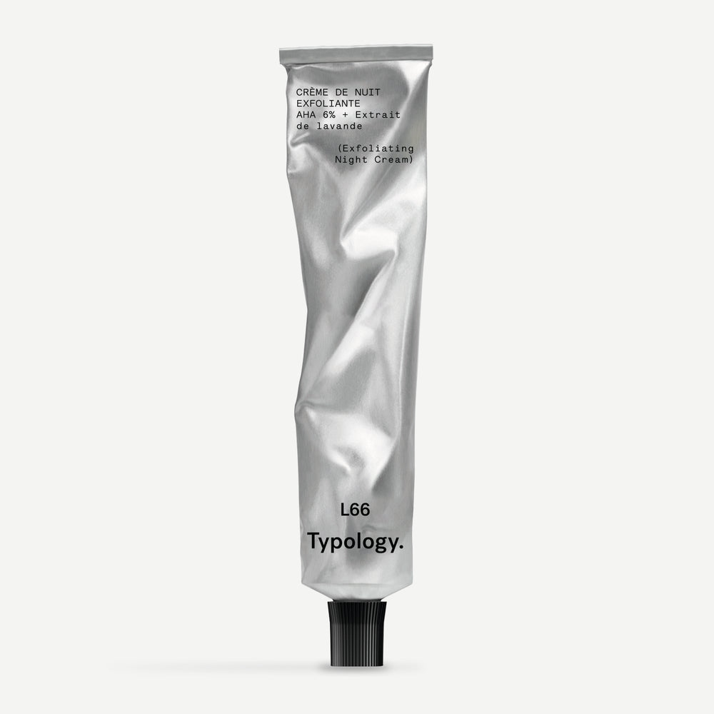 Exfoliating Night Cream 6% AHA + Lavender Extract — Typology