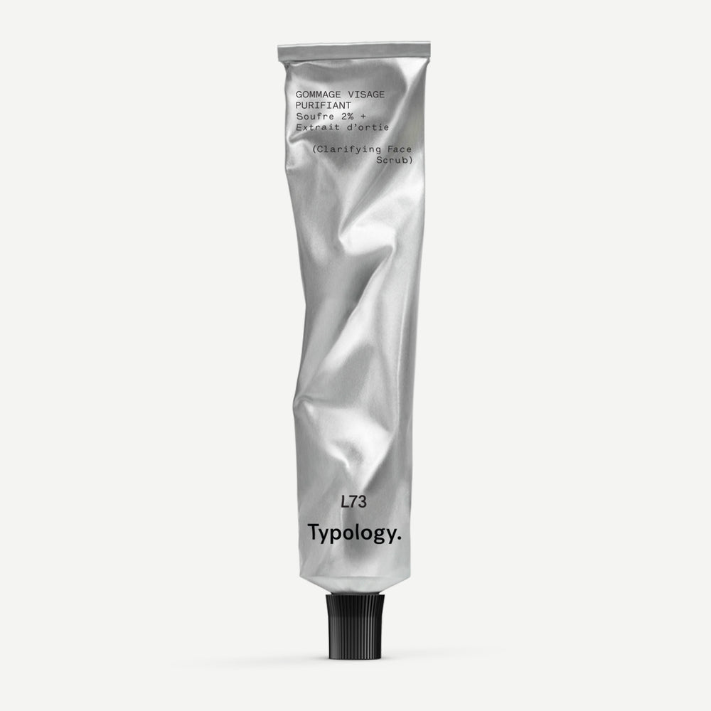 Blemish Control Face Scrub 2% Sulfur + Nettle Extract — Typology