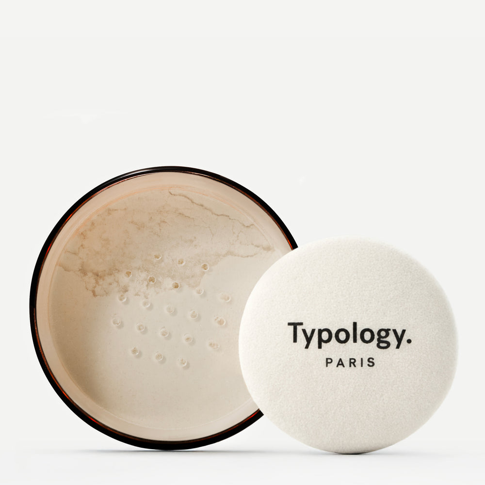 Mattifying Loose Powder 1% Zinc PCA + Hyaluronic Acid — Typology