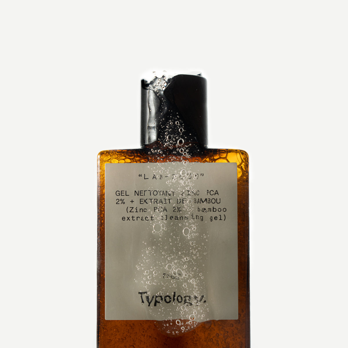 Purifying Face Gel Cleanser  2% Zinc PCA + Bamboo Extract — Typology