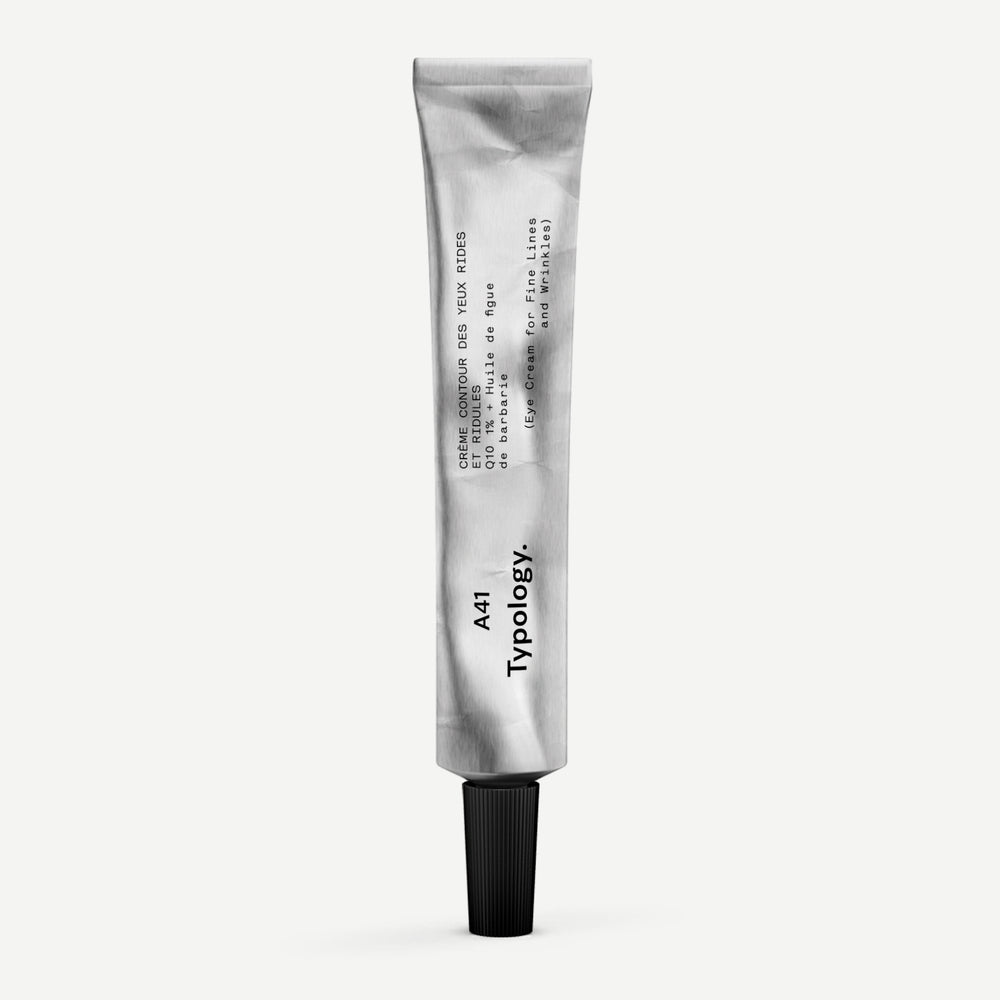 Eye Cream for Fine Lines and Wrinkles 1% Q10 + Prickly Pear Oil — Typology