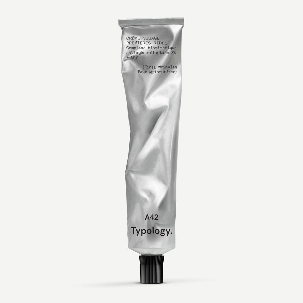 First Wrinkles Face Moisturizer 3% Biomimetic Collagen-Elastin Complex + B12 — Typology