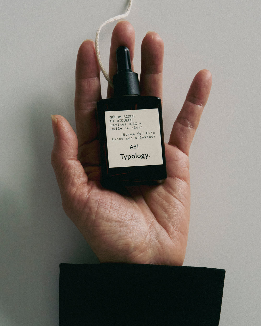 Serum for Fine Lines and Wrinkles 0.3% Retinol + Castor Oil — Typology