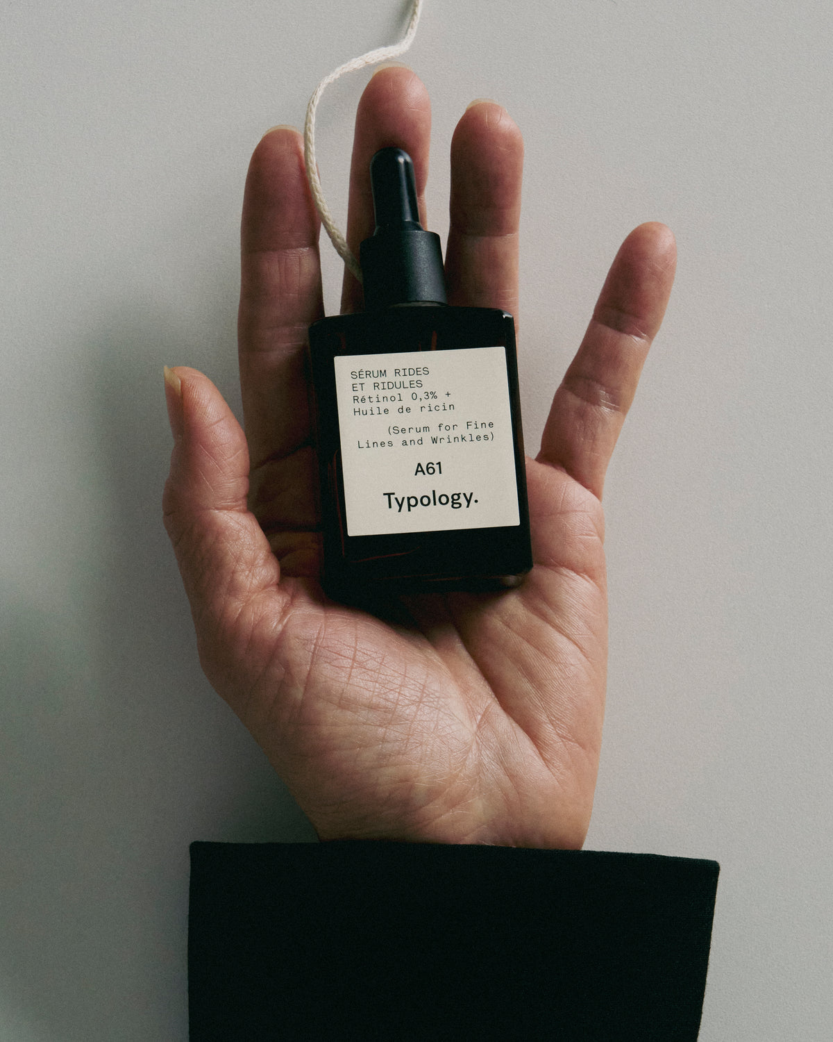 Serum for Fine Lines and Wrinkles 0.3% Retinol + Castor Oil — Typology