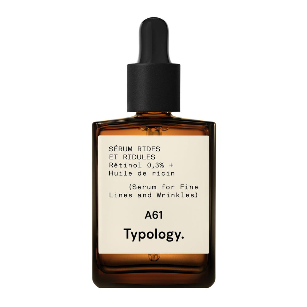 Serum for Fine Lines and Wrinkles 0.3% Retinol + Castor Oil — Typology