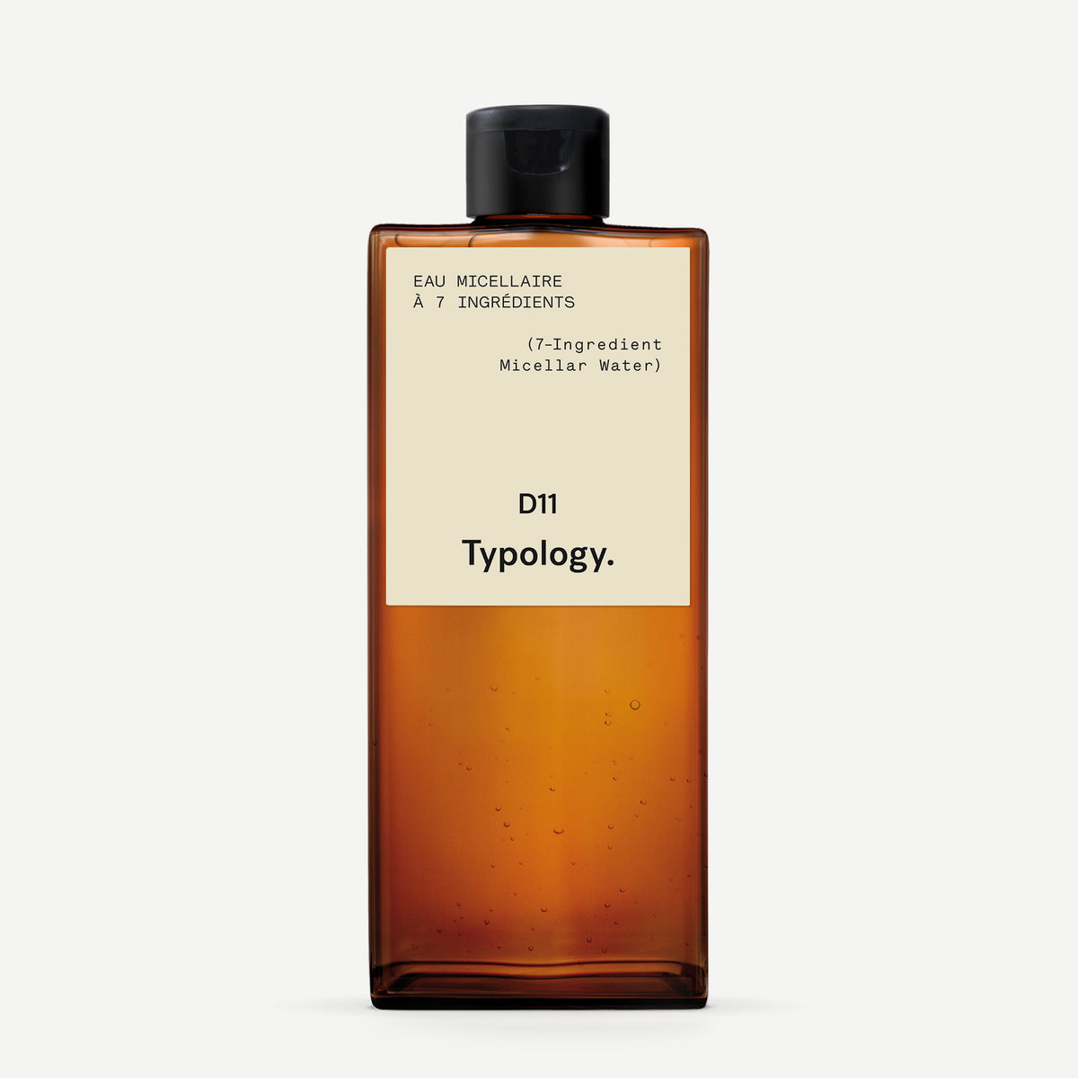7-Ingredient Micellar Water — Typology