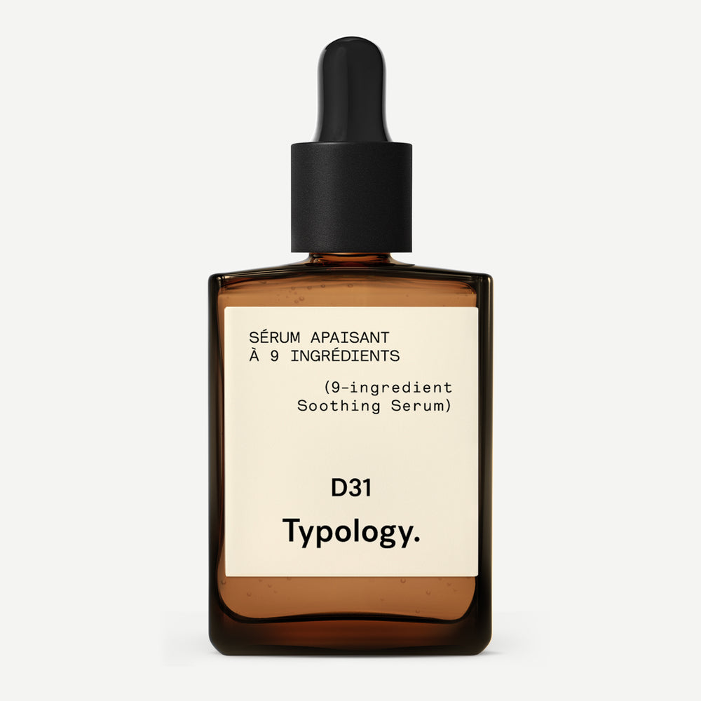 9-Ingredient Soothing Serum — Typology