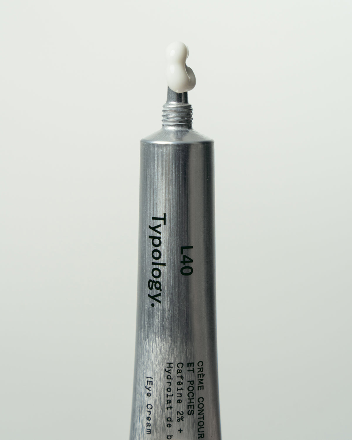 Eye Cream for Dark Circles and Eye Bags 2% Caffeine + Cornflower Hydrolate — Typology