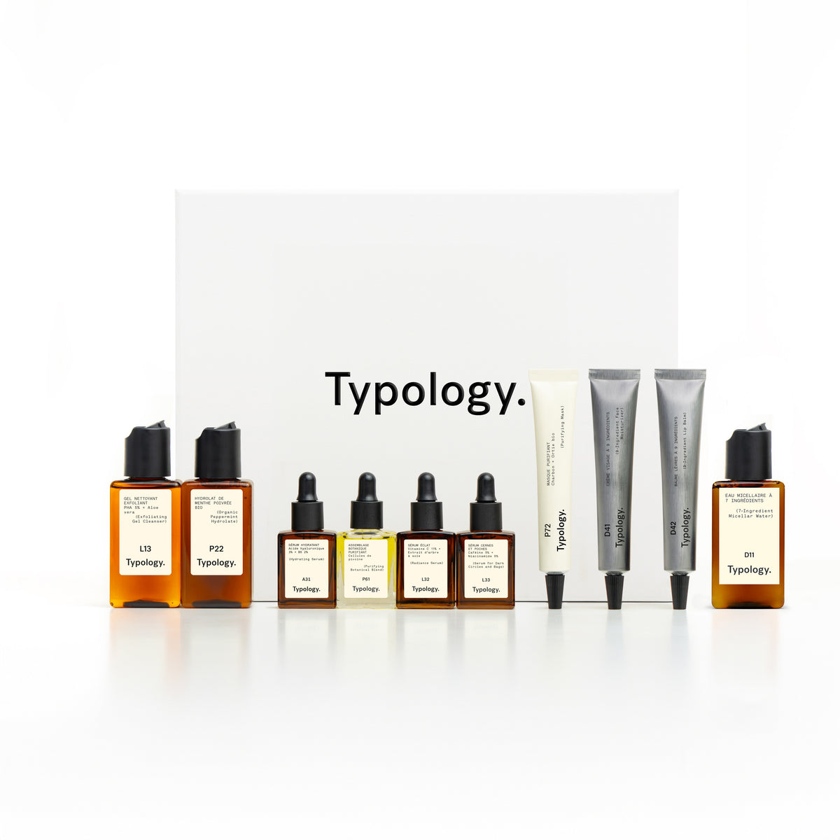 Discovery Gift Set Face Care - 10 minis — Typology