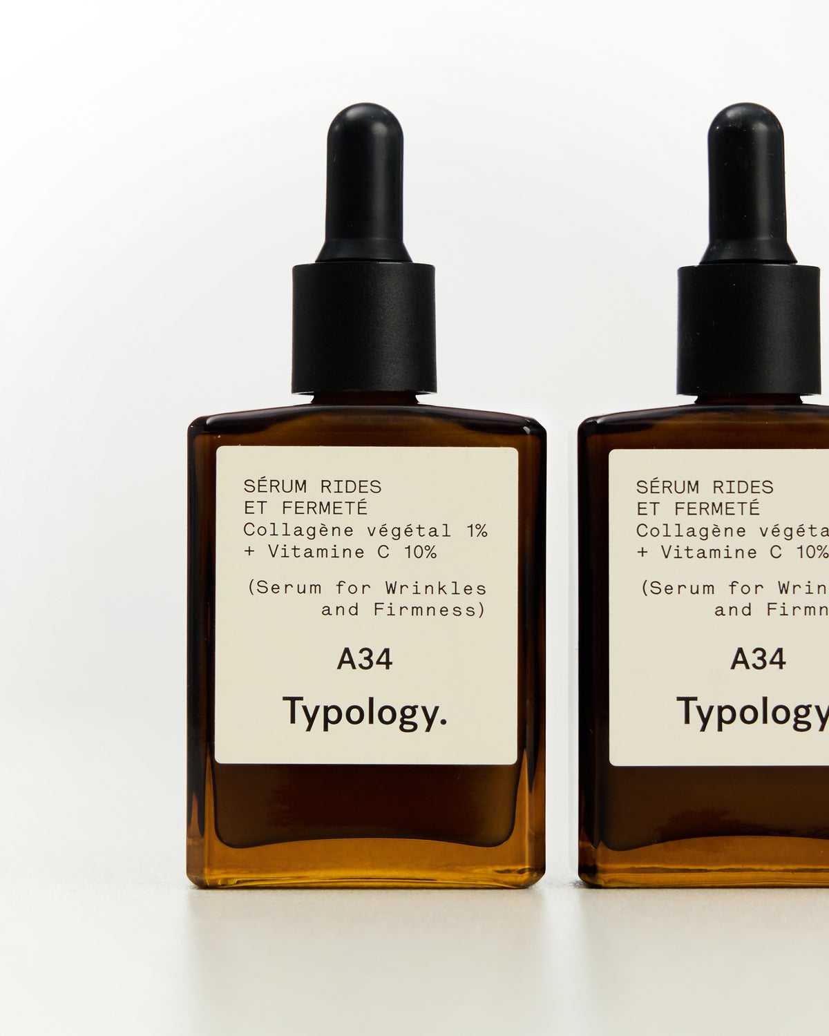 Serum for Wrinkles and Firmness 1% Plant Collagen + 10% Vitamin C — Typology