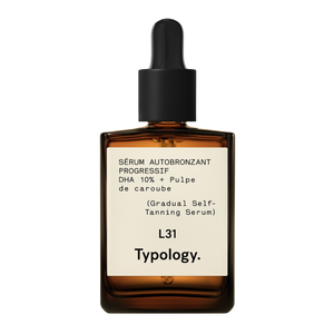 Gradual Self-Tanning Serum 10% Plant-Based DHA + Carob Pulp — Typology