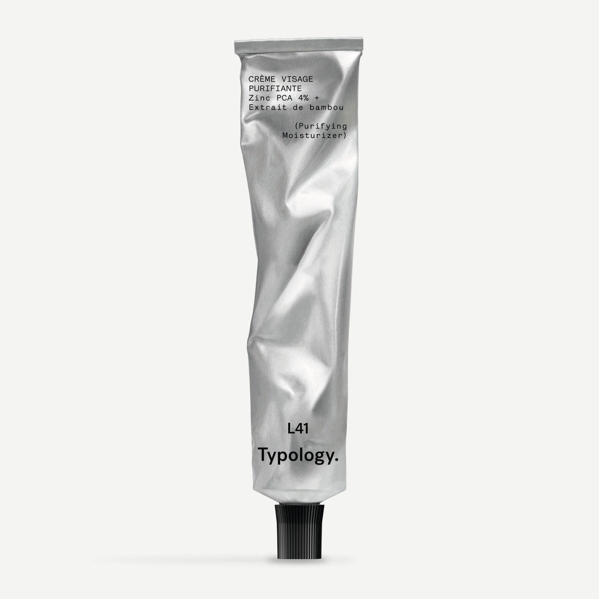 Purifying Moisturizer 4% Zinc PCA + Bamboo Extract — Typology