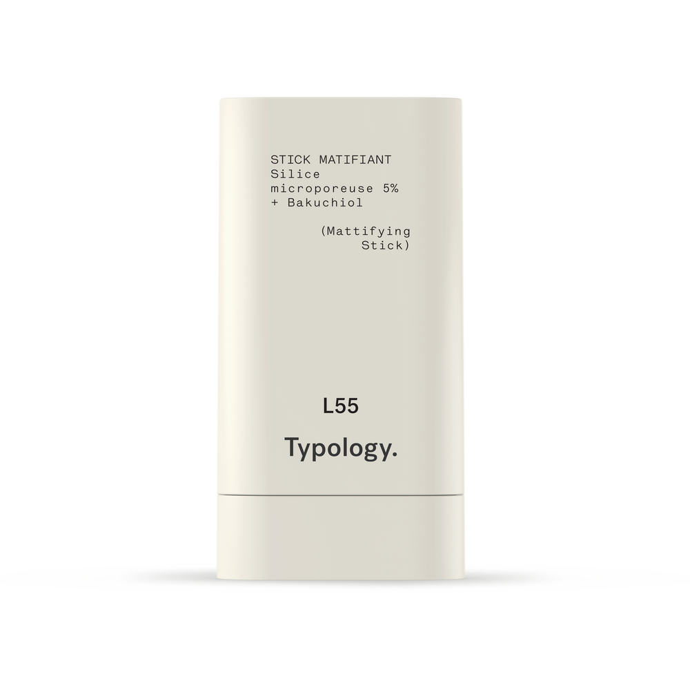 Mattifying Face Stick  5% Microporous Silica + Bakuchiol — Typology
