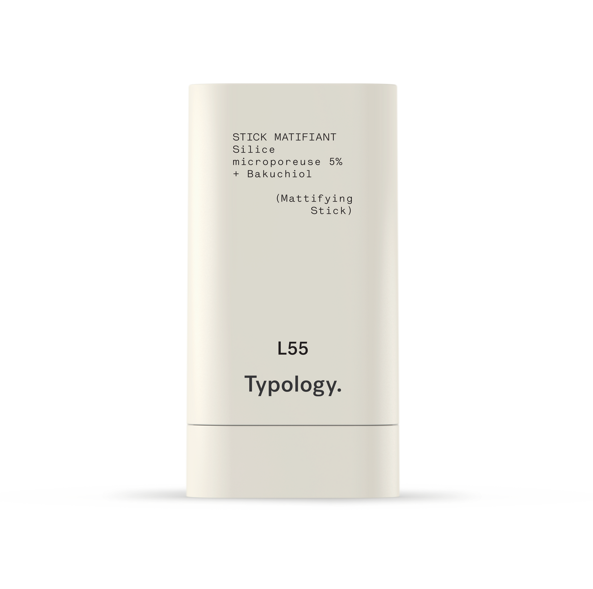 Mattifying Face Stick  5% Microporous Silica + Bakuchiol — Typology