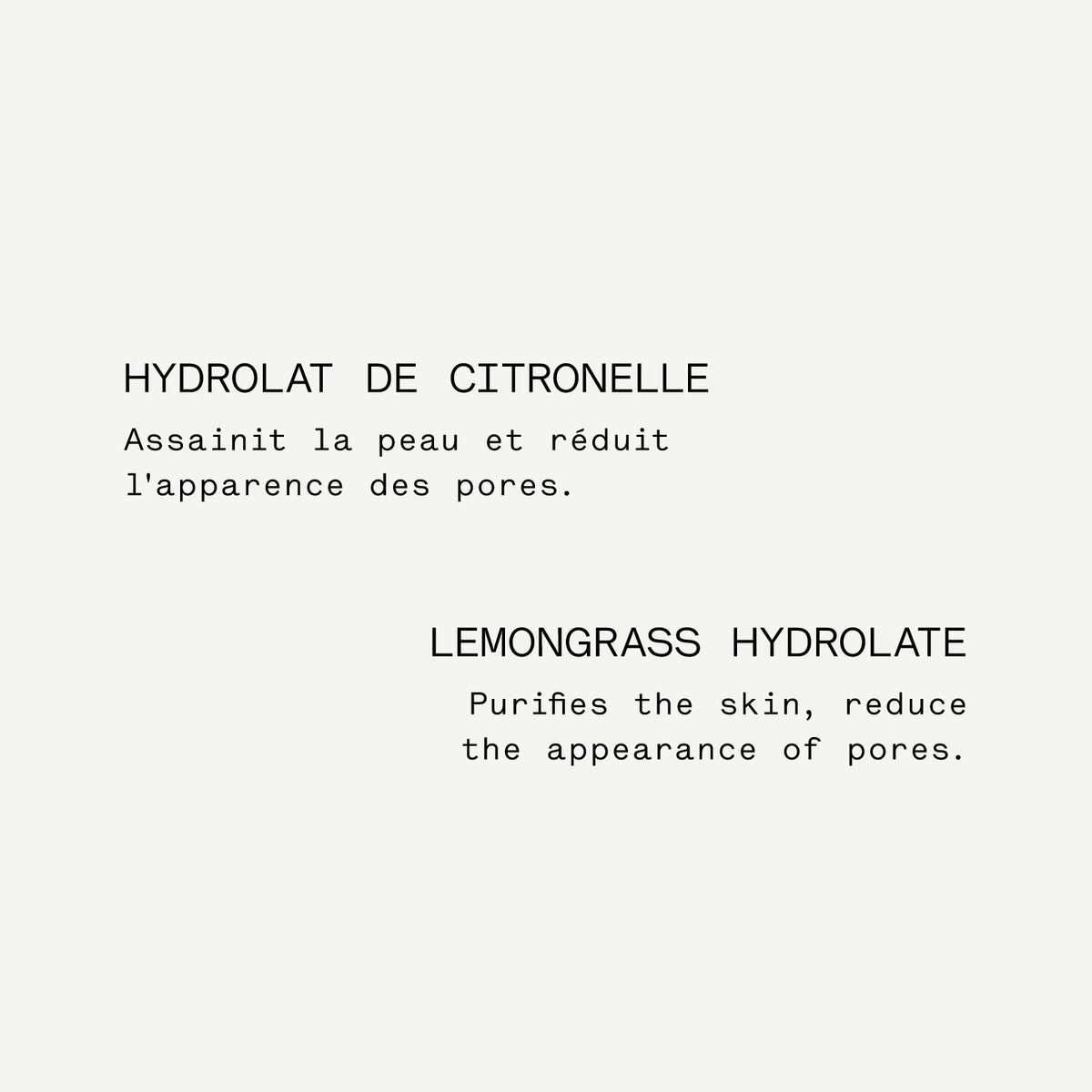 Tone 1001 hydrolat de citronnelle