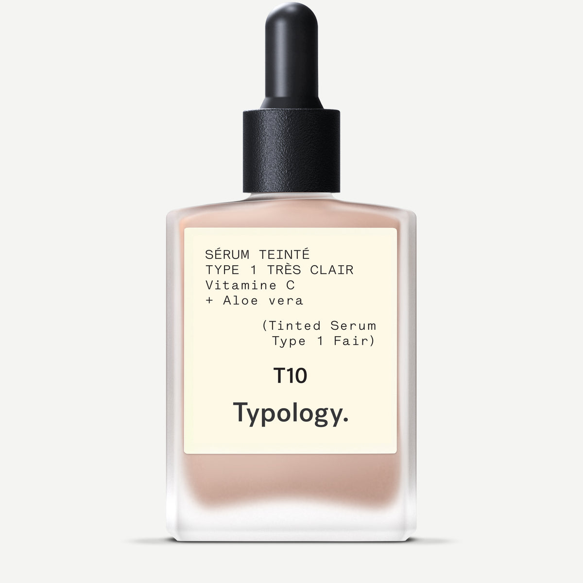 Tinted Serum T10 | Vitamin C + Aloe Vera | T10 | Type 1 | Fair | 1 floz