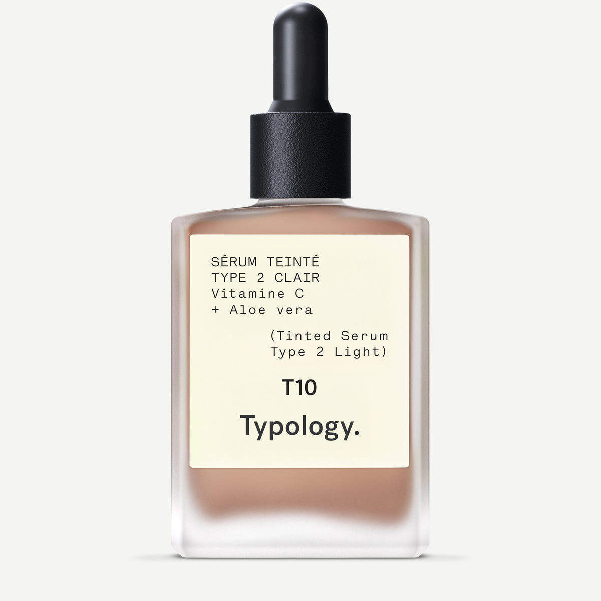 Tinted Serum T10 | Vitamin C + Aloe Vera | T10 | Type 2 | Light | 1 floz