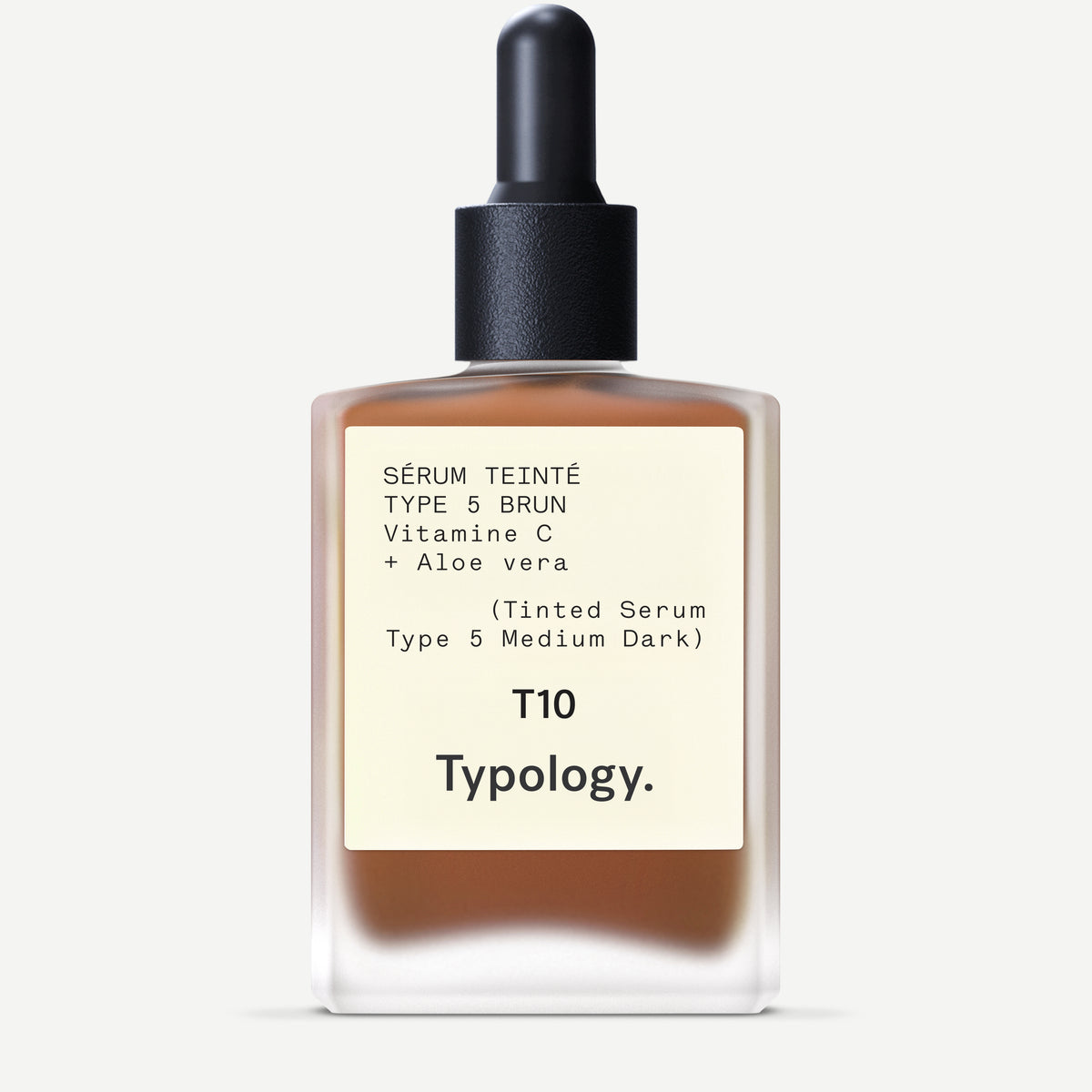 Tinted Serum T10 | Vitamin C + Aloe Vera | T10 | Type 5 | Medium dark | 1 floz