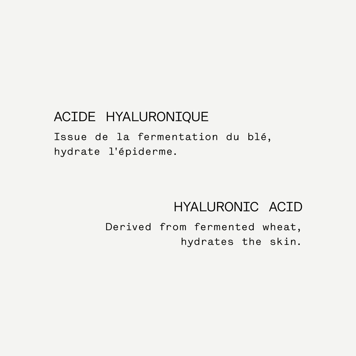Hydrating Serum 3% Hyaluronic Acid + 2% B5 — Typology