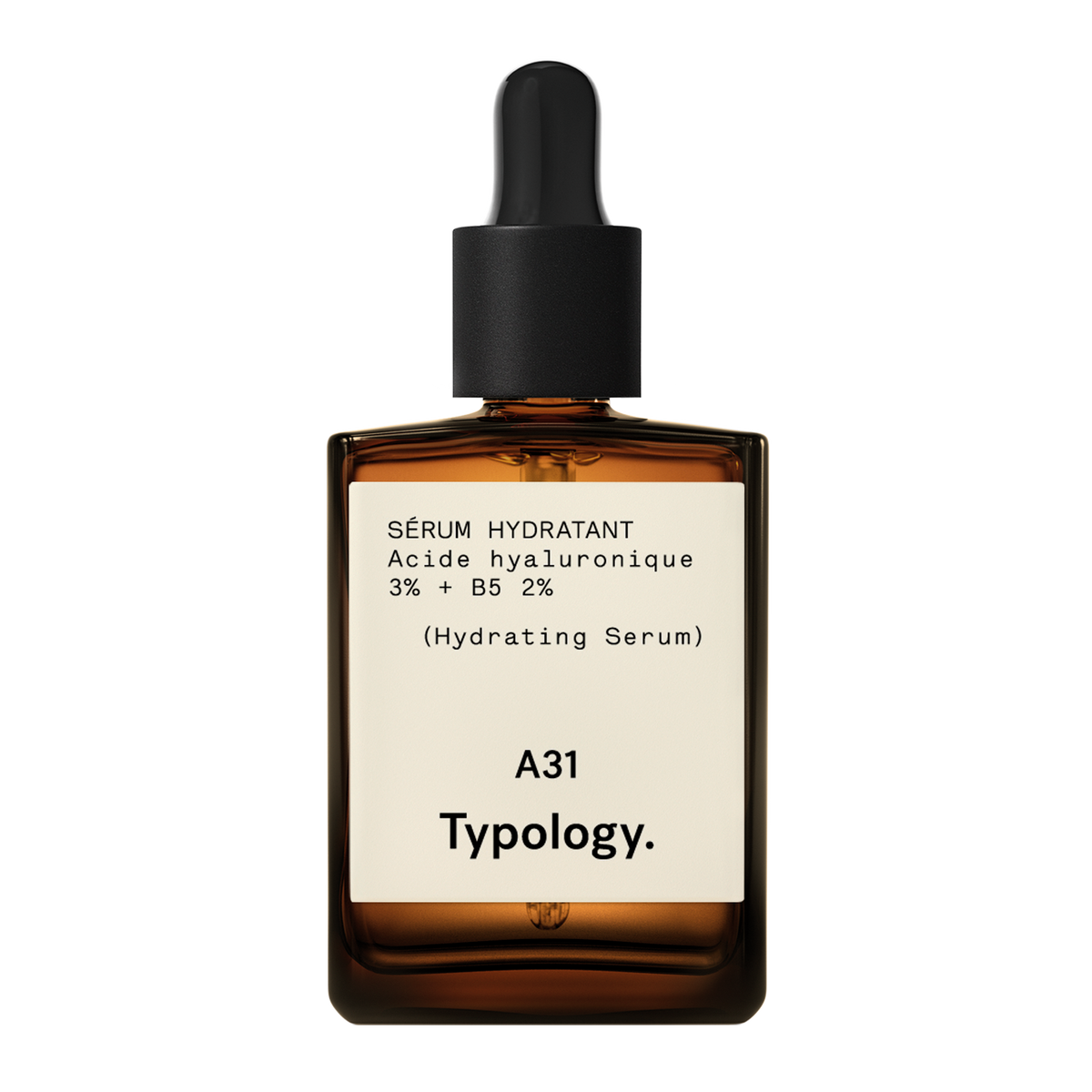 Hydrating Serum 3% Hyaluronic Acid + 2% B5 — Typology