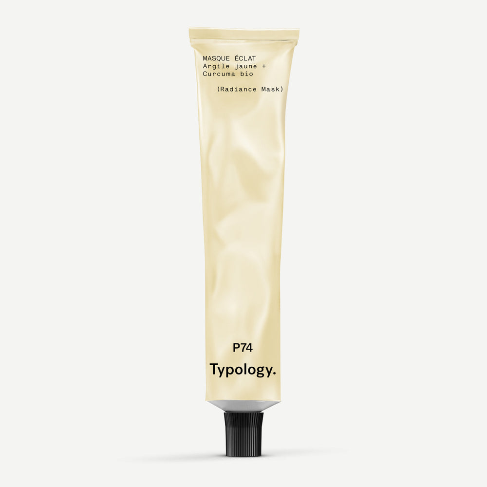 Radiance Mask Yellow Clay + Organic Turmeric — Typology