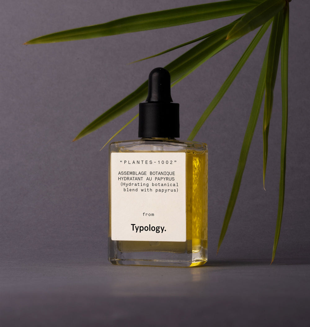 Hydrating Night Serum Botanical Blend with Papyrus — Typology