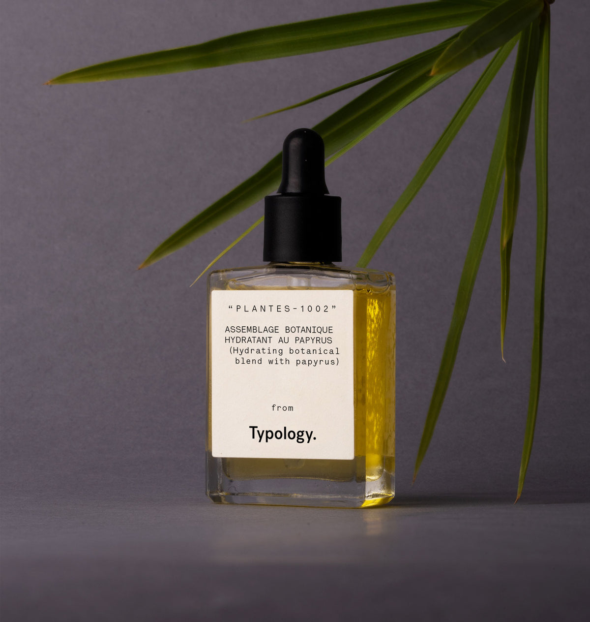 Hydrating Night Serum Botanical Blend with Papyrus — Typology