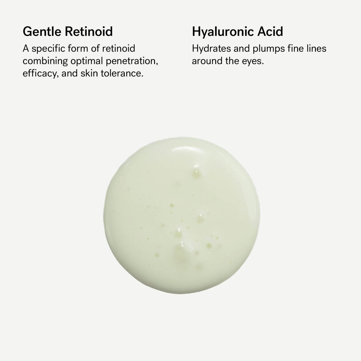 Eye Serum for Fine Lines and Wrinkles 0.1% Retinoids + Hyaluronic Acid — Typology