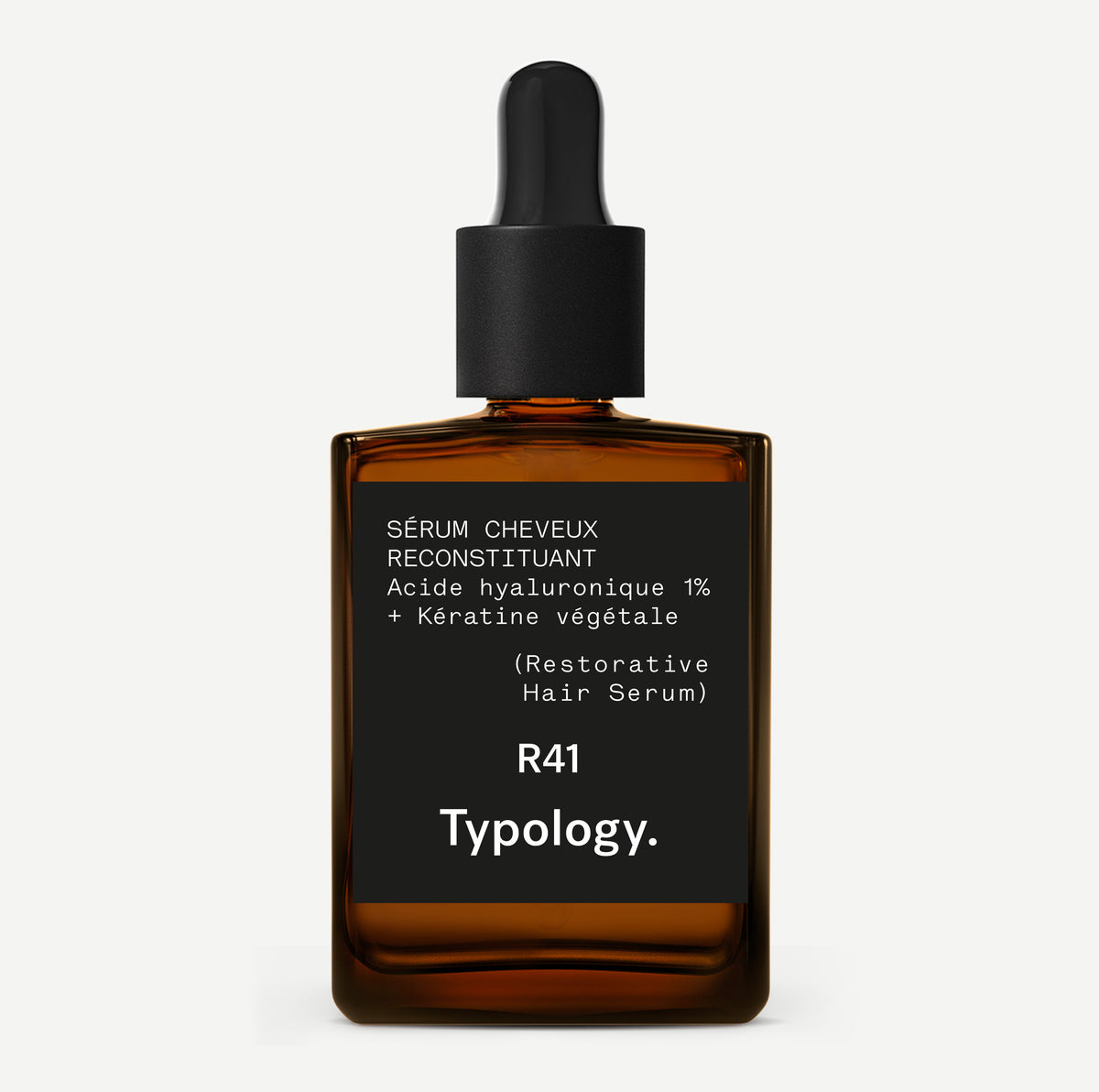 Restorative Hair Serum 1% Hyaluronic Acid + Plant Keratin — Typology