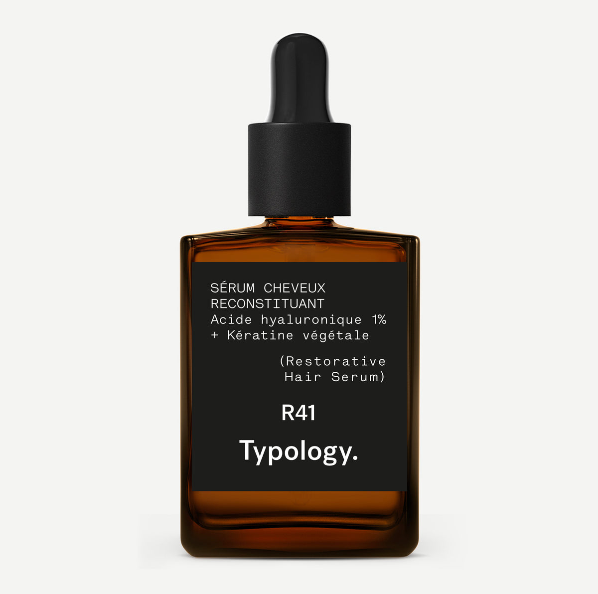 Restorative Hair Serum 1% Hyaluronic Acid + Plant Keratin — Typology