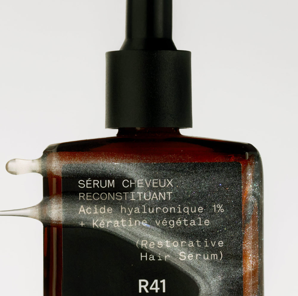 Restorative Hair Serum 1% Hyaluronic Acid + Plant Keratin — Typology