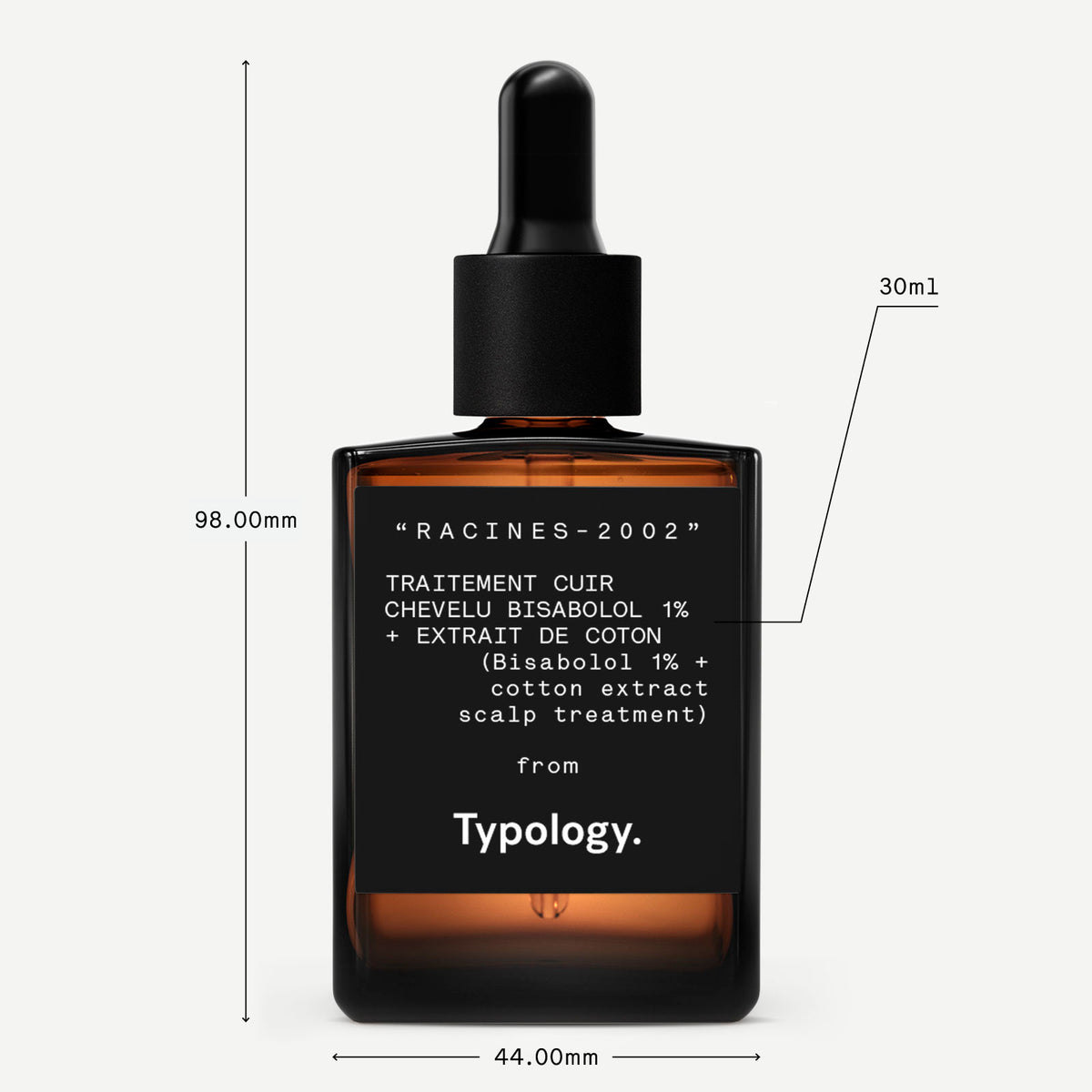 Calming Scalp Treatment  with 1% Bisabolol + Cotton Extract — Typology