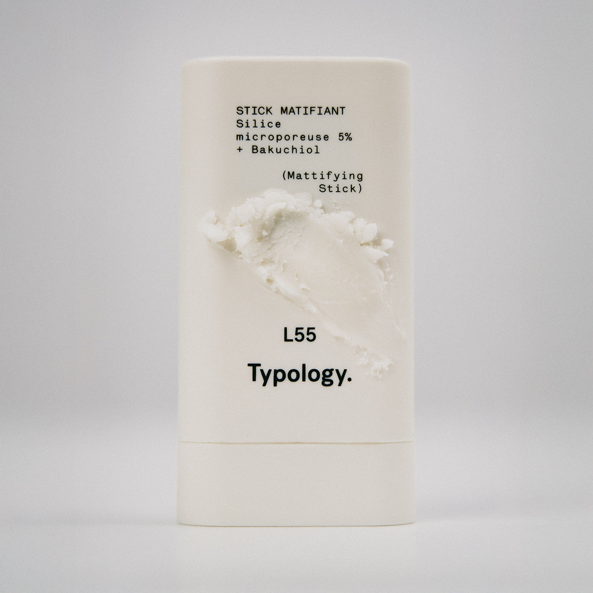 Mattifying Face Stick  5% Microporous Silica + Bakuchiol — Typology