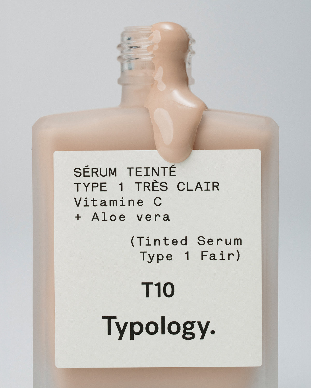 Tinted Serum T10 | Vitamin C + Aloe Vera | T10 | Type 1 | Fair | 1 floz