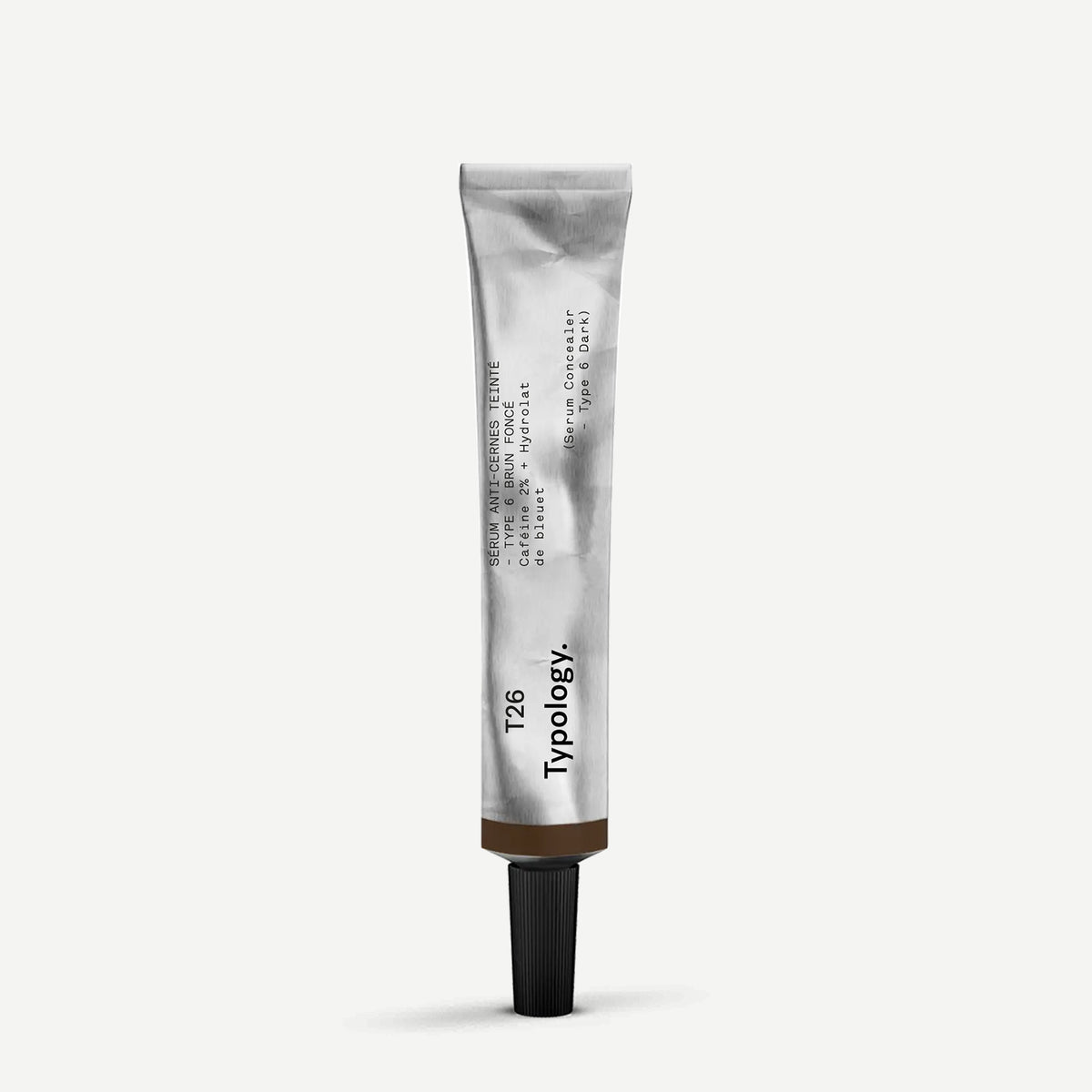 Tinted Concealer T20 | 2% Caffeine + Cornflower Hydrolate | T20 | Type 6 | Dark brown | 0.50 floz