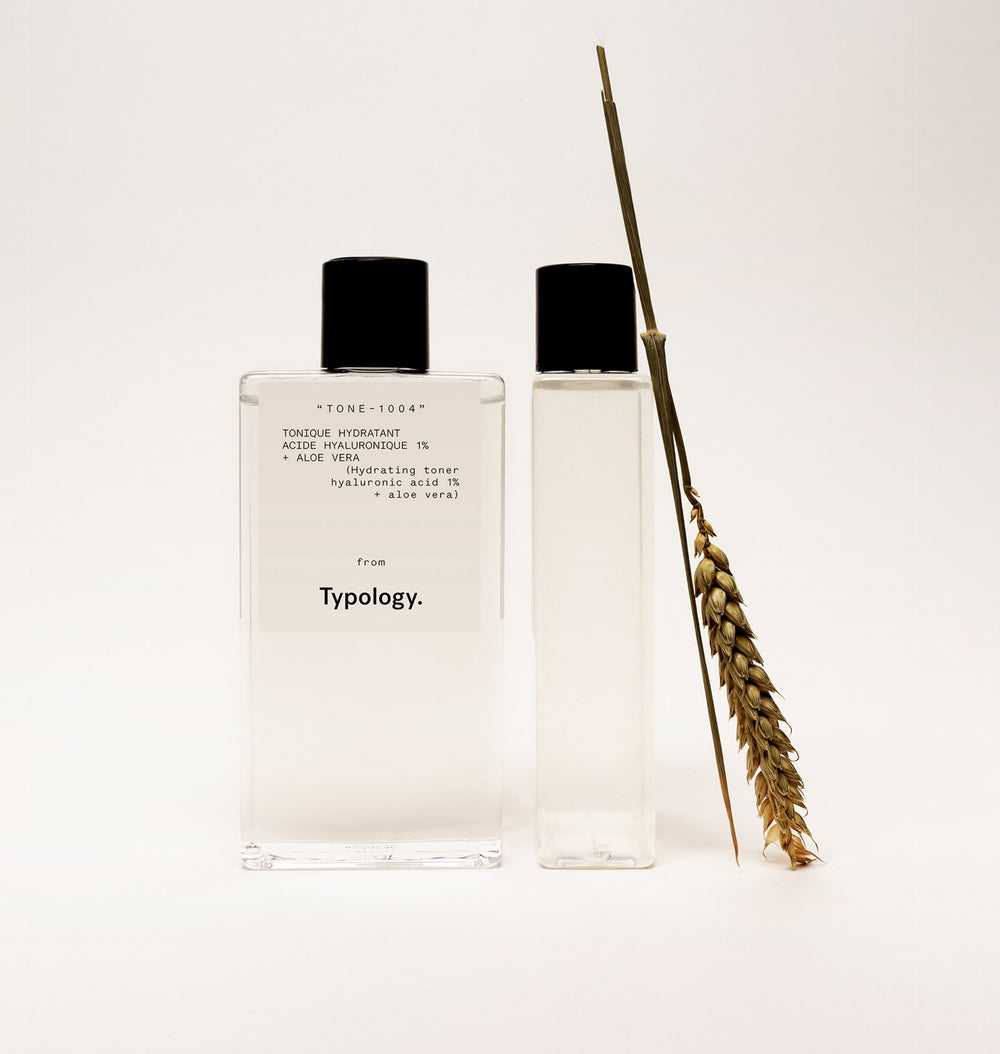 Hydrating Toner with 1% Hyaluronic acid + Aloe Vera — Typology