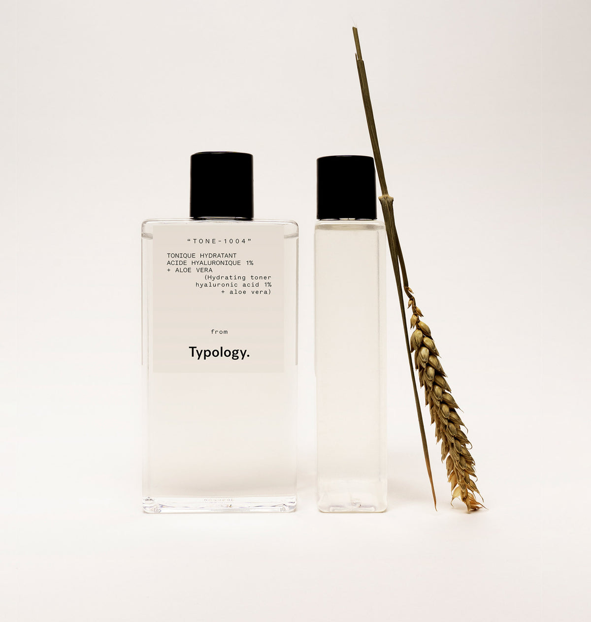Hydrating Toner with 1% Hyaluronic acid + Aloe Vera — Typology