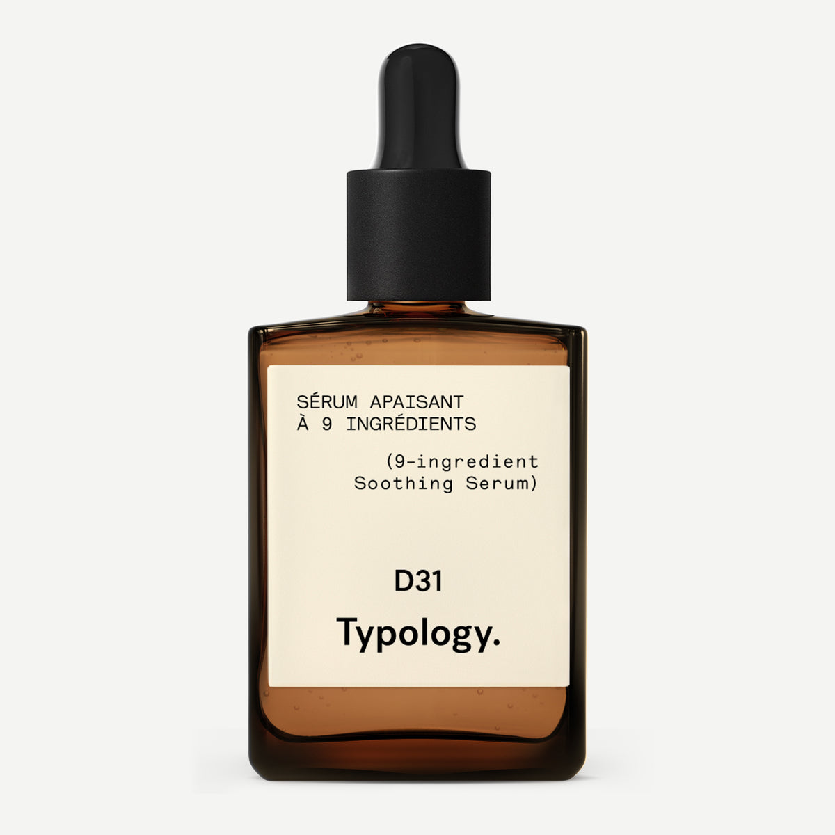 9-Ingredient Soothing Serum — Typology