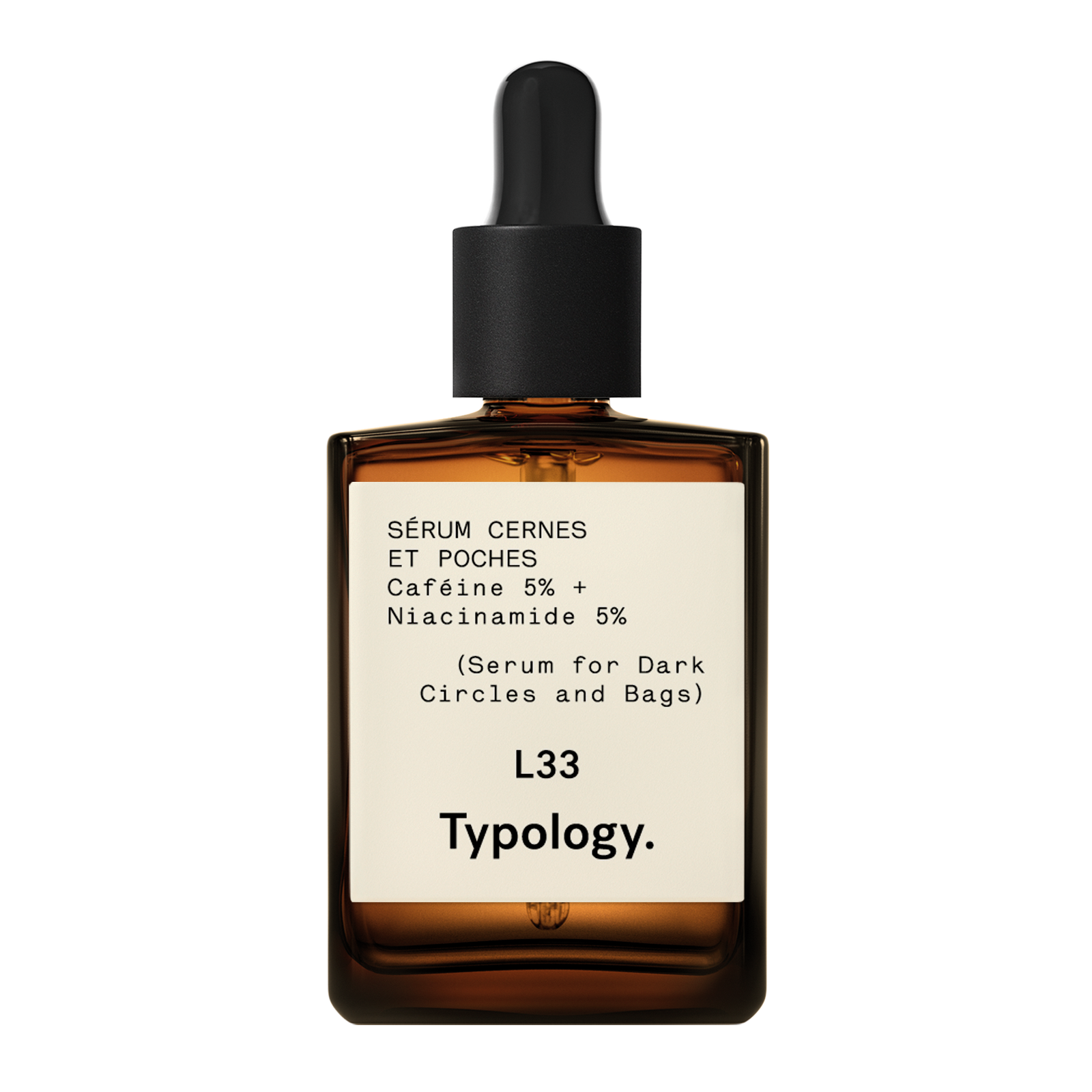 Serum for Dark Circles and Bags 5% Caffeine + 5% Niacinamide  — Typology